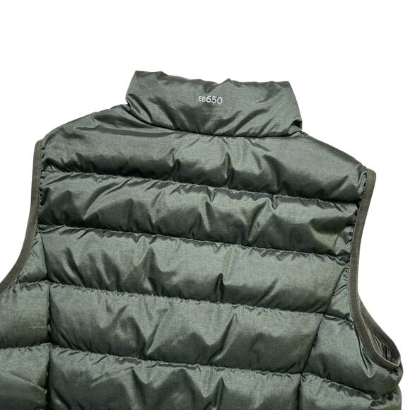 Eddie Bauer Women’s EB650 Down Puffer Vest Green Full Zip Size Medium outdoors - Picture 10 of 12